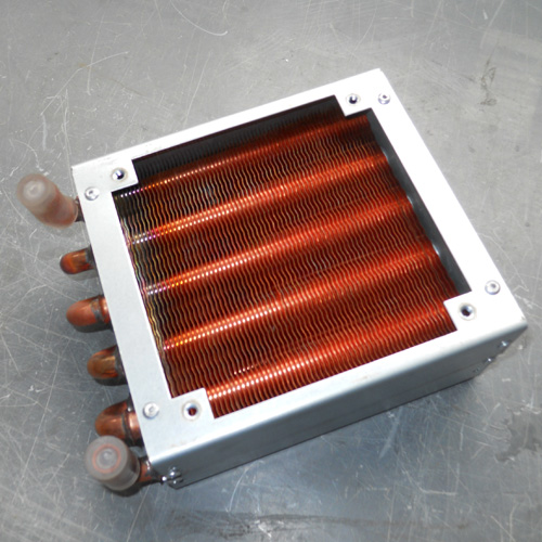 Конденсатор с медной трубкой и мед