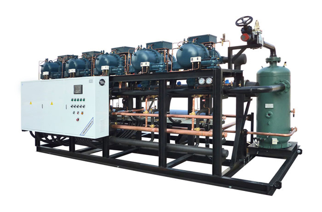 Винтовой 6-параллельный компрессо