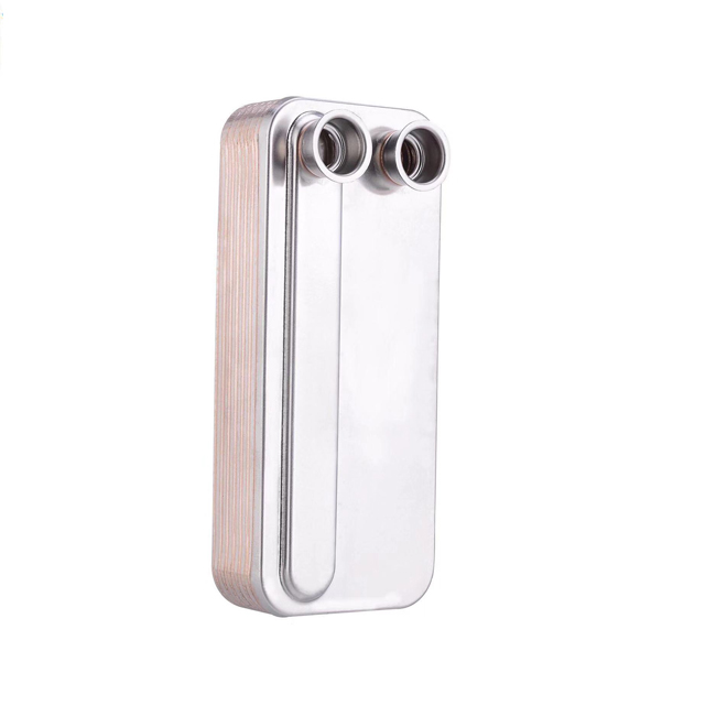 Пластинчатый теплообменник с водя